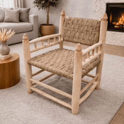 Fauteuil - Bohème - 1 place - Travaillée -