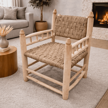 Fauteuil - Bohème - 1 place - Travaillée -