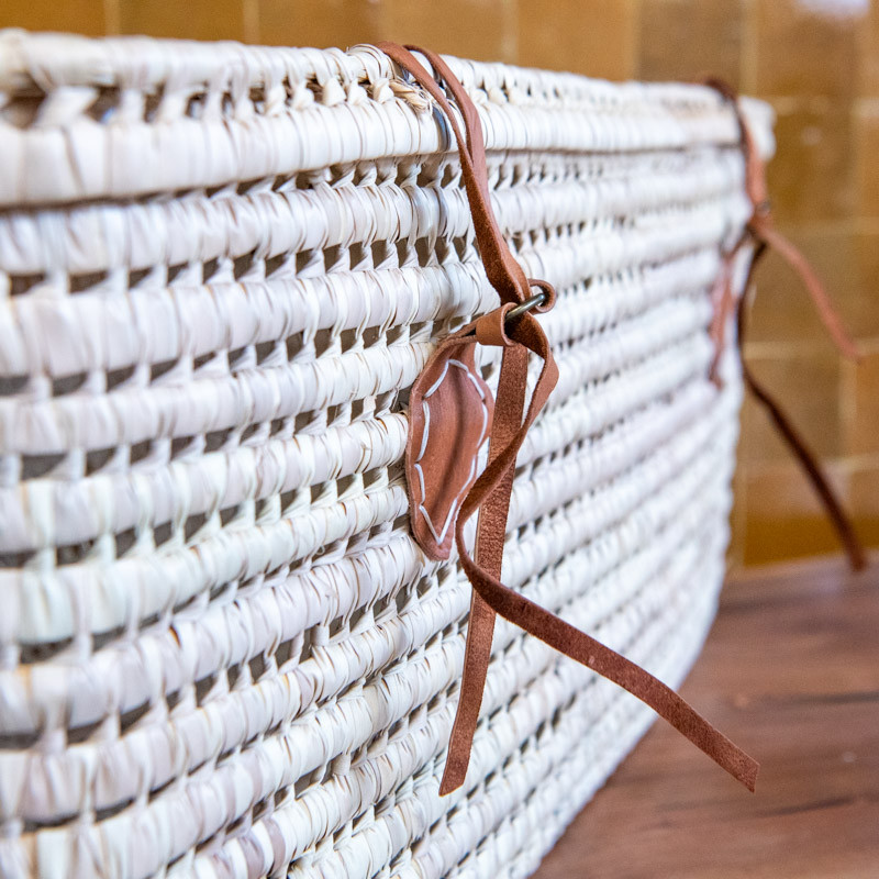 Coffre de rangement - Doum & Cuir - Léa -