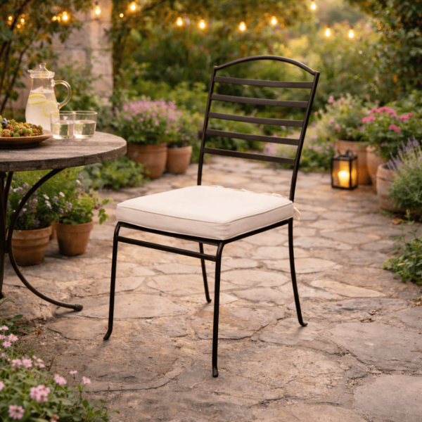 Chaise en fer forgé - Empilable II -