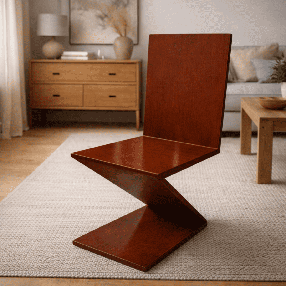 Chaise en fer forgé - Z -