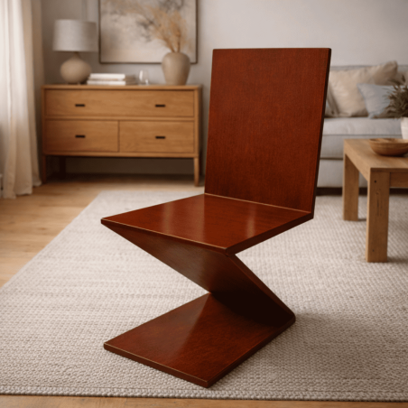 Chaise en fer forgé - Z -