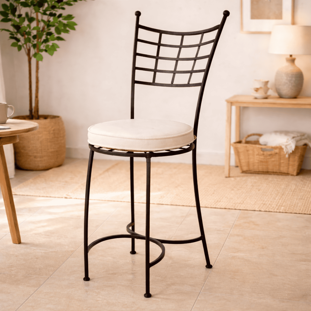 Chaise en fer forgé - Margaux -