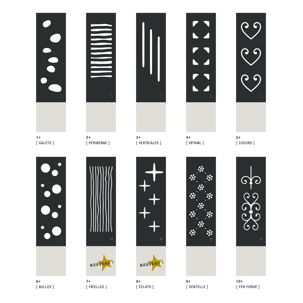 Totem Ardoise - 200/50cm -