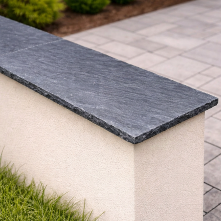 Couvertine Ardoise Noire - 50x30cm - 20mm - Non Calibrée -