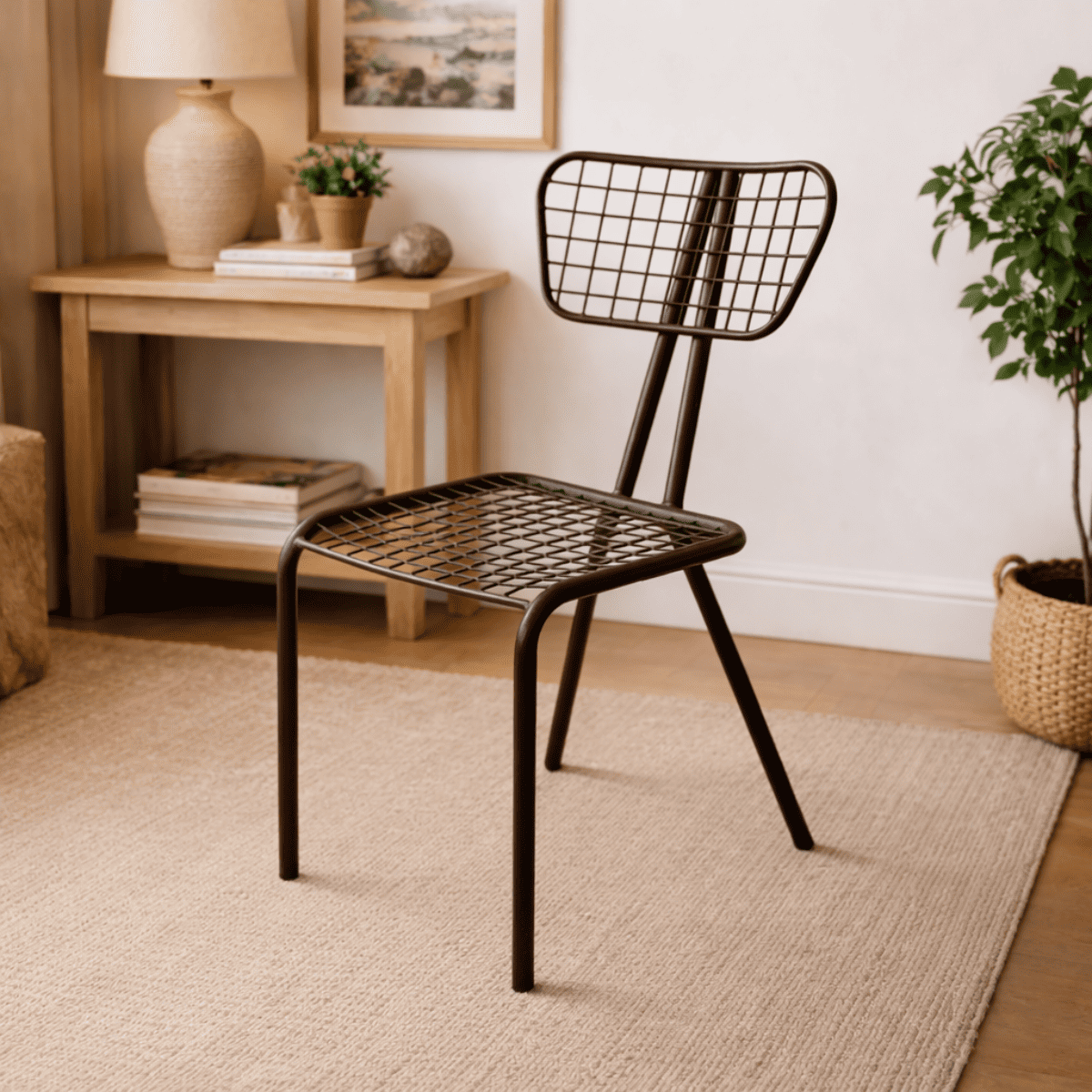 Chaise en fer forgé - Zohra -