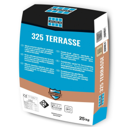 Mortier Colle Terrasse - C2 E - Gris - 25 kgs - 325 T -