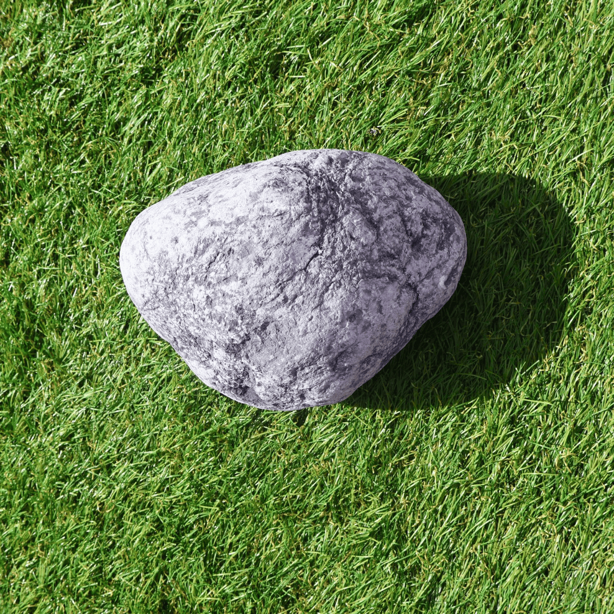 Galet XXL de Marbre Noir Veiné Blanc - 150/300mm -