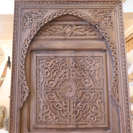 Porte en Bois Marocaine - ≈ 199x78cm - Qalea -