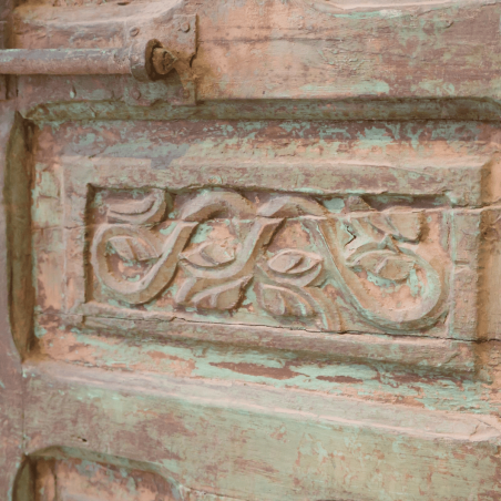 Porte en Bois Marocaine - ≈ 216x100cm - Daw -