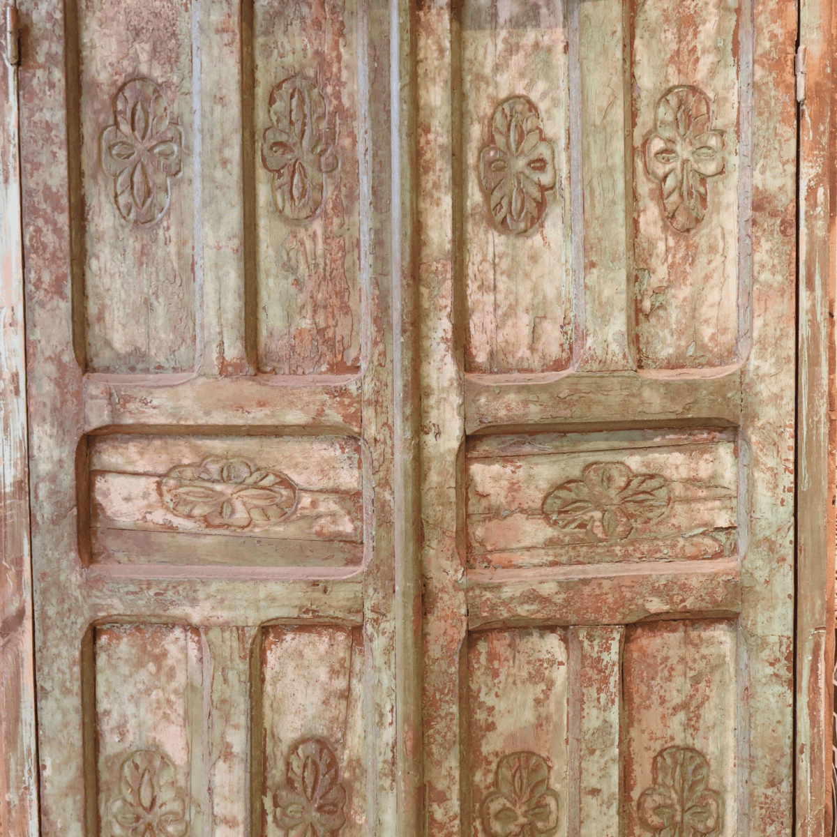 Porte en Bois Marocaine - ≈ 216x100cm - Daw -