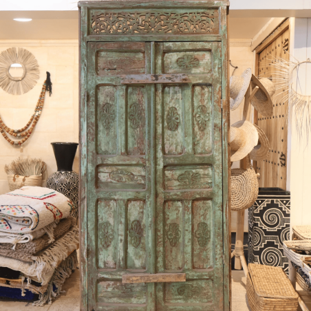 Porte en Bois Marocaine - ≈ 216x100cm - Daw -