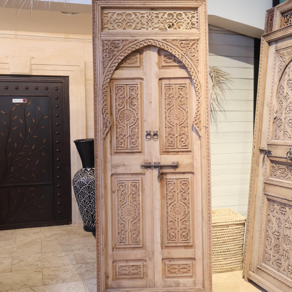 Porte en Bois Marocaine - ≈ 225x84cm - Thalj -