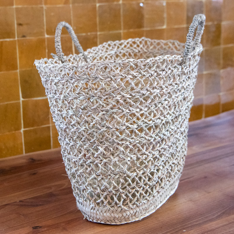 Panier artisanal - Osier - Lily -