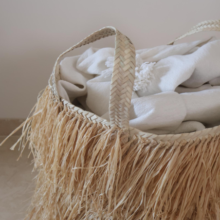 Panière artisanale - Doum - 45/60h -
