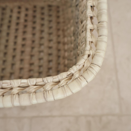 Panière artisanale - Doum - 36x33x24h -
