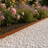 Bordure - Acier Corten - Hauteur 6.5cm - Longueur 1m - Epaisseur 1.6mm -