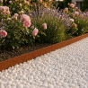 Bordure - Acier Corten - Hauteur 10cm - Longueur 1m - Epaisseur 1.6mm -
