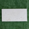 Margelle Travertin light mix - Beige - Bord droit - 61x 30,5 x 5cm - Vieillie -
