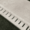 Caniveau Travertin premier choix Light Mix Beige - 61 x13,5 x 3 cm - Vieillie -