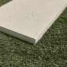 Margelle Travertin Beige - Bord droit - 61 x 30.5 x 3cm - Vieillie - Light Mix -