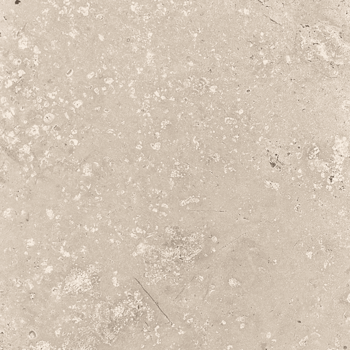Angle Sortant Travertin Beige - Bord arrondi - 33/33cm 5cm - Vieillie -