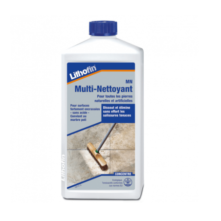 Multi-nettoyant pierre naturelle et carrelage - 1 L - Lithofin -