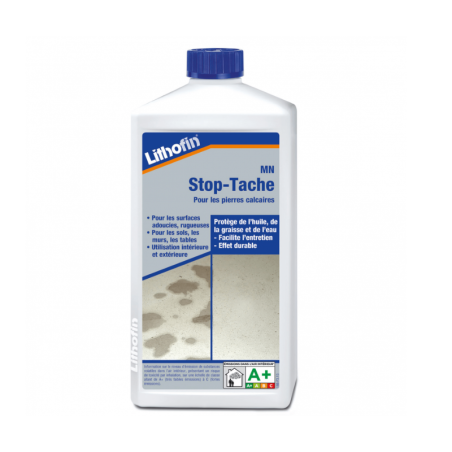 Hydrofuge neutre stop-taches pierre naturelle - 1 L - Lithofin Stop-Tache -