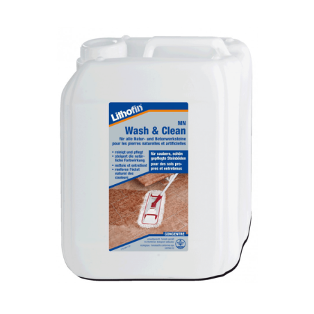 Nettoyant d’entretien pierre naturelle - 5 L - Lithofin Wash & Clean -