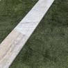 Dessus de Mur en Travertin Silver - Bord Droit - 61 x 30,5 x 3 cm -