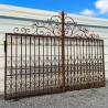 Portail - Fer Forgé - Manoir - 2 battants - 3m50 -