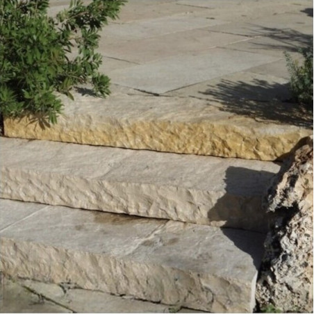 Bloc Marche - Pierre de Gascogne - 120 x 40 x 15 cm -