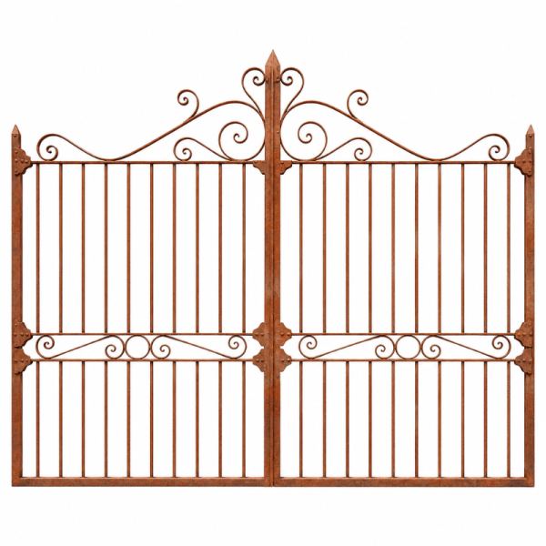 Portail en Fer Forgé Provence – 2 Battants 4 m -