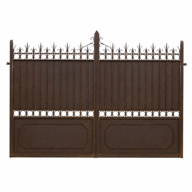 Portail en Fer Forgé Toulouse – 2 Battants 4 m -