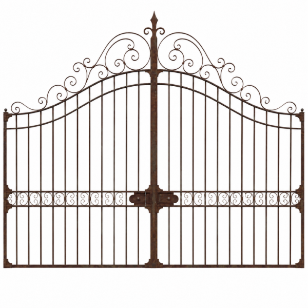Portail en Fer Forgé Châtelain – 2 Battants 4 m -
