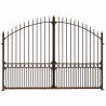 Portail Fer Forgé - Domaine - 2 battants - 4m -
