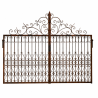 Portail en Fer Forgé Manoir – 2 Battants 3,5 m -