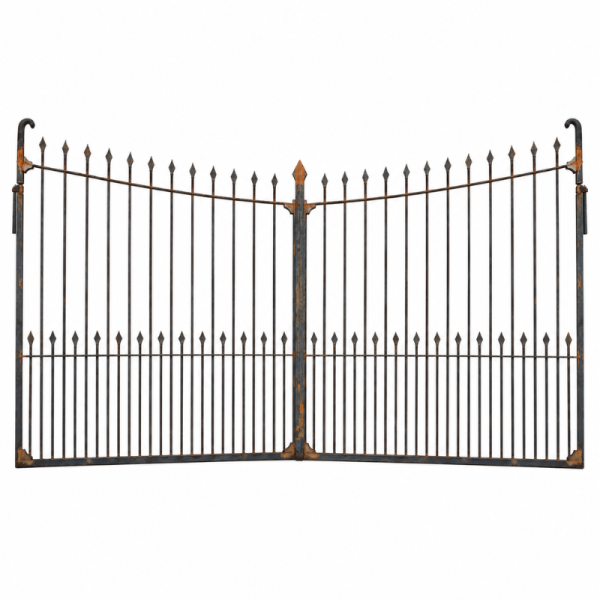 Portail en Fer Forgé Grange – 2 Battants 4 m -