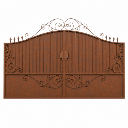 Portail en Fer Forgé Dacquois – 2 Battants 4 m -