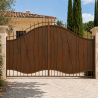 Portail en Fer Forgé Occitan – 2 Battants 4 m -