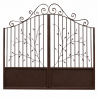 Portail en Fer Forgé Olivier – 2 Battants 4 m -