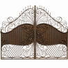 Portail en Fer Forgé Périgord – 2 Battants 4 m -