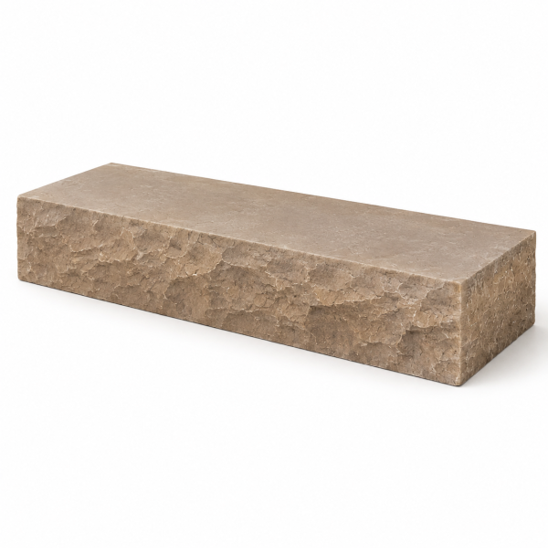 Margelle de piscine en Grès d'Inde Kandla - Multicolore - 100x35x15cm - Naturelle éclatée -