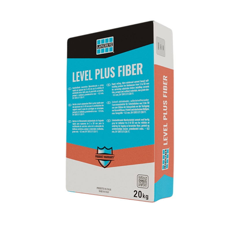 Ragréage autonivelant fibré - 20 kg - Level Plus Fiber -