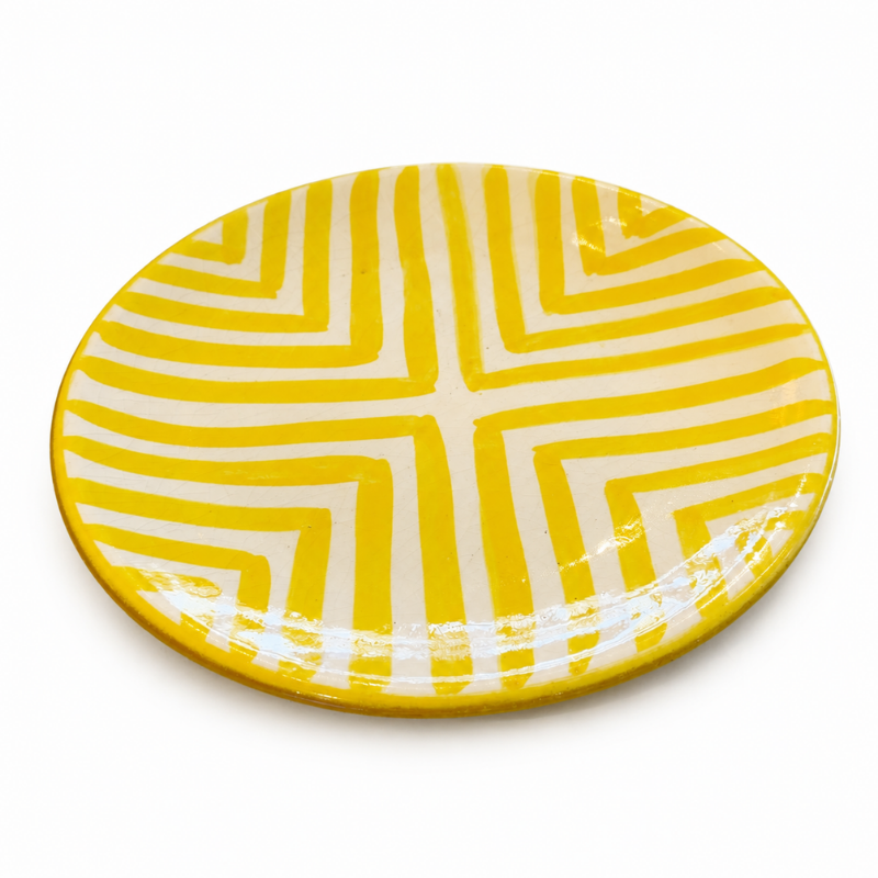 Assiette Artisanale - Emaillé - ø25cm - I -