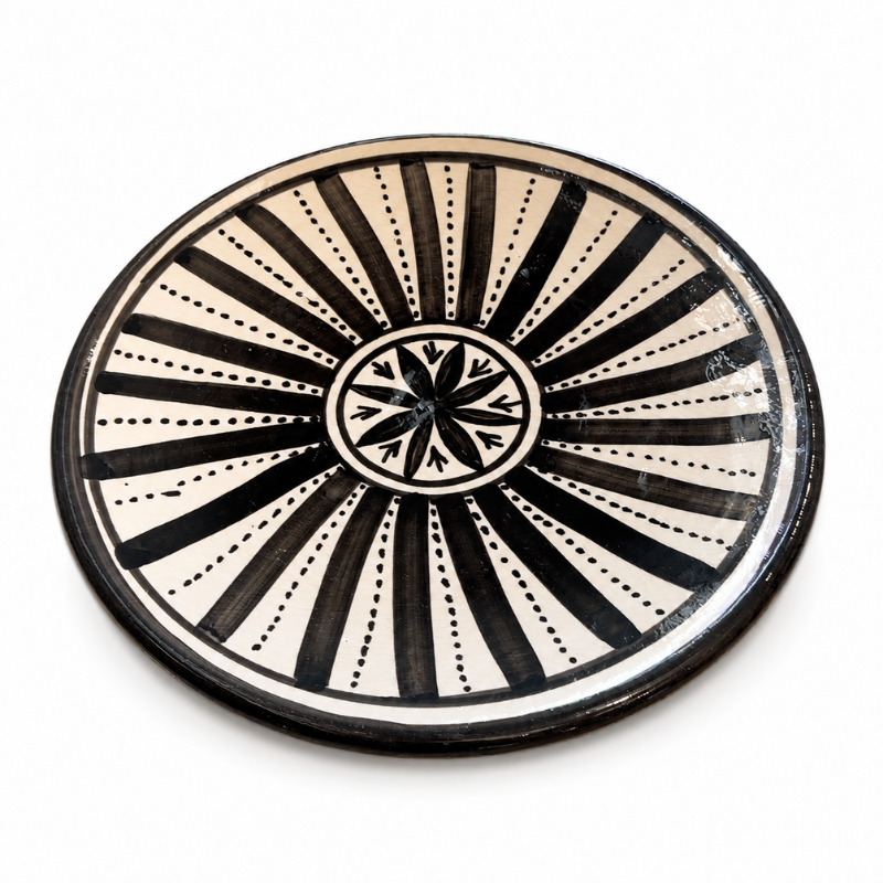Assiette Artisanale - Emaillé - ø25cm - VI -
