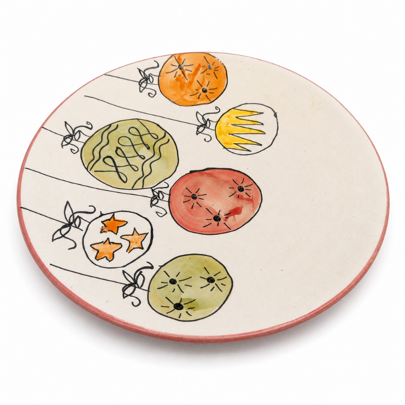 Assiette Artisanale - Emaillé - ø25cm - VII -