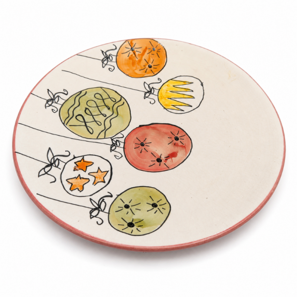 Assiette Artisanale - Emaillé - ø25cm - VII -