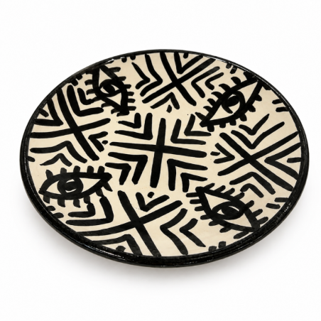 Assiette Artisanale - Emaillé - ø25cm - VIII -