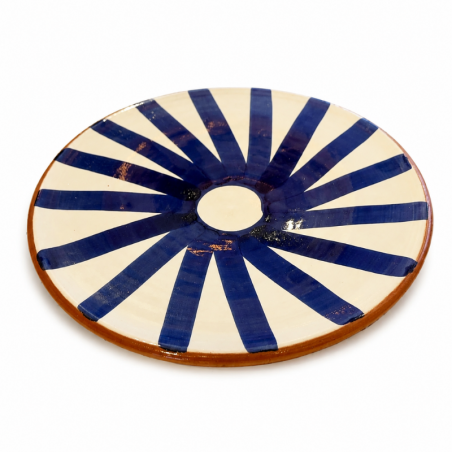 Assiette Artisanale - Emaillé - ø25cm - X -